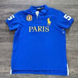 Ralph Lauren Mens Polo Custom Slim Fit Paris #3